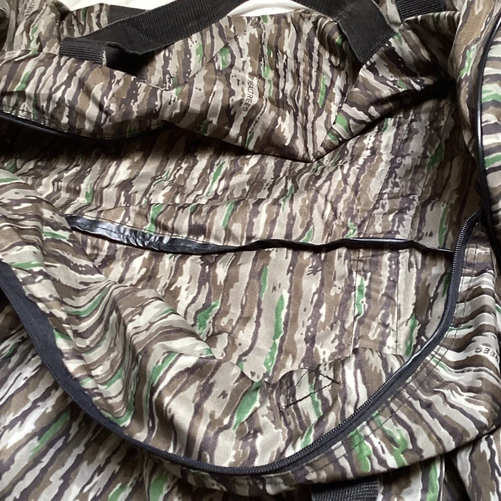 Realtree Green and Brown Camouflage Duffel Bag 36”
